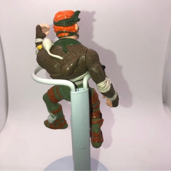 80S TMNT Rat King Action Figure 100% Complete w Accesories 1989 - Picture 3 of 4